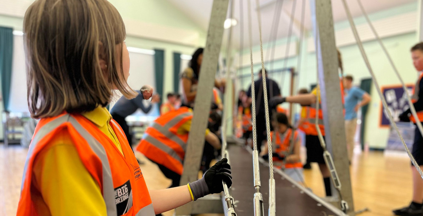 The Big Bridge Build for community - Narrow Water Bridge