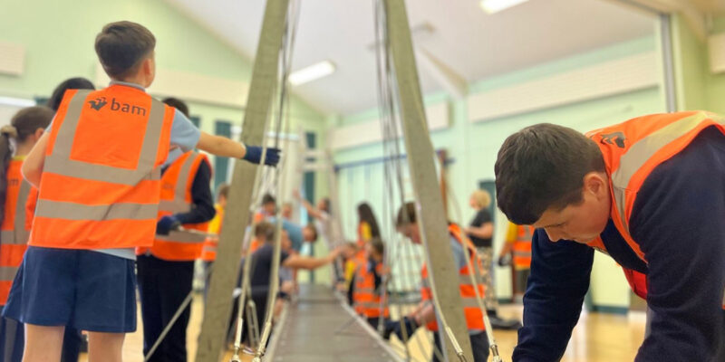 The Big Bridge Build for community - Narrow Water Bridge