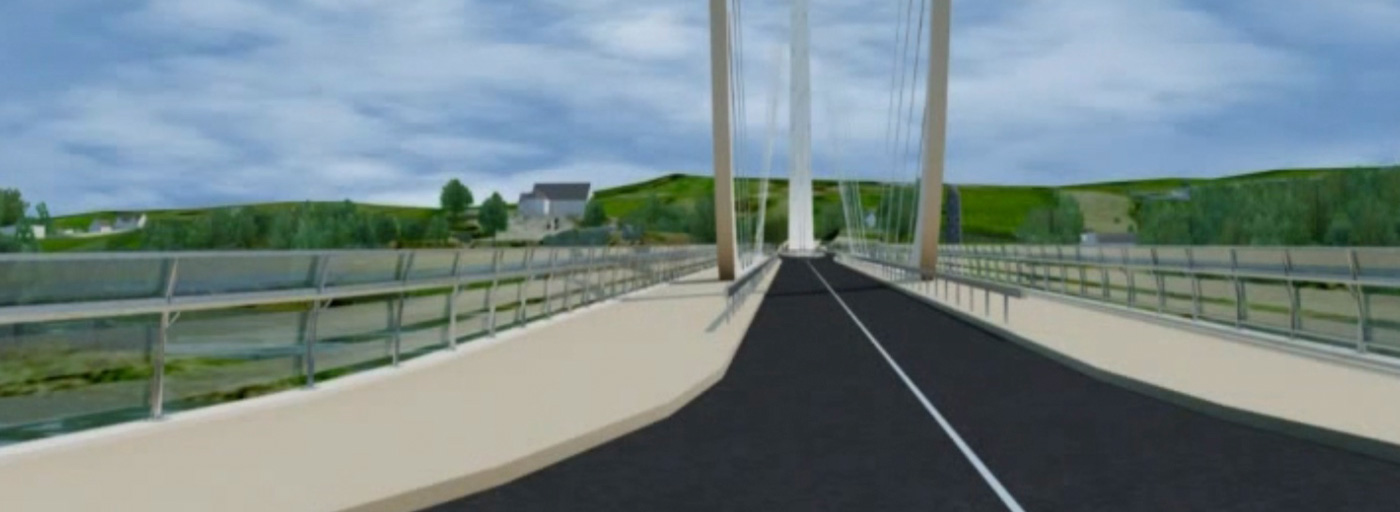 3D screenshot of Narrow Water Bridge